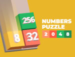 Puzzle cu numere 2048